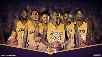 Lakers Wallpaper And Infographics Los Angeles