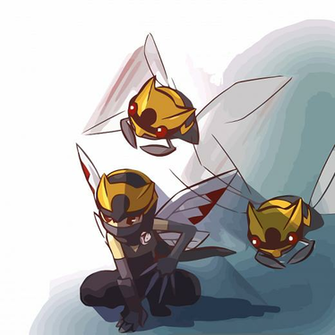 Pokemon Bees Ninjask Hitec Wallpaper Wallpaperjam