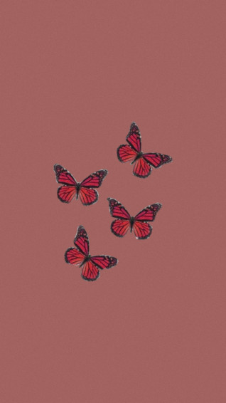Pastel Cute Red Aesthetic Wallpaper