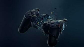 Broken Playstation Controller HD Wallpaper FullHDwpp Full