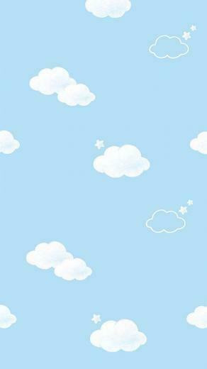 Cute Light Blue Wallpaper Image