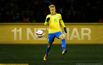 Neymar Background Brazil Flag