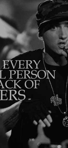 Eminem Quote iPhone Wallpaper
