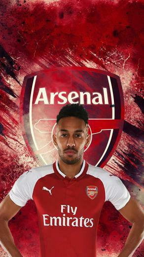 Pierre Emerick Aubameyang Arsenal iPhone Wallpaper Futbolcular