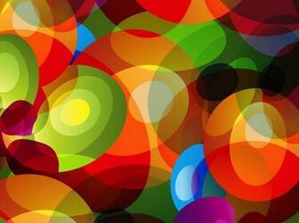 Colorful Circles Wallpaper Wide HD