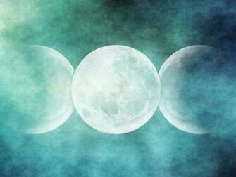 Wiccan Moon Wallpaper Goddess