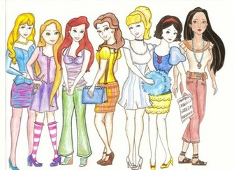 My Modern Disney Princesses By Kt Grace