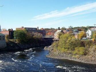 Maine Wallpaper Autumn In Skowhegan