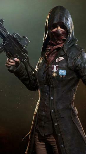 Pubg Female Player In Mask HD Wallpaper For Mobile