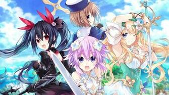 Cyberdimension Neptunia Goddesses Online HD Wallpaper