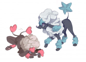 Furfrou Pokemon Interaction Yohxfmcwj1nvv74u Wallpaper