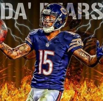Brandon Marshall Da Bears Wall Chicago