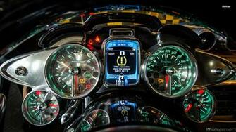Pagani Huayra Gauges Wallpaper