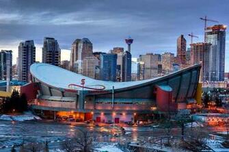 Scotiabank Saddledome Calgary Alberta The Arena In