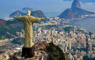 Statue Of Jesus Rio De Janeiro Wallpaper World