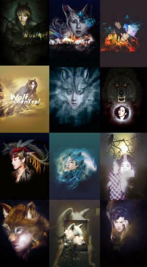 Exo Wolf iPhone Wallpaper Wallp