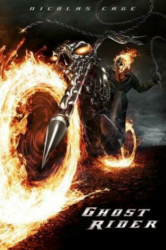 Nicolas Cage Ghost Rider Movie iPhone HD Wallpaper