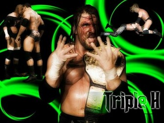 Cool Sports Players Wwe Superstar Triple H Wallpaper