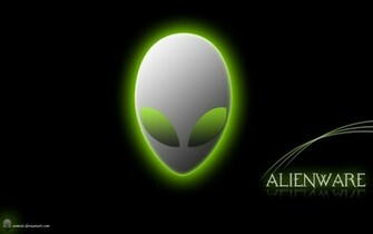 Green Alienware Wallpaper