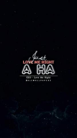 Exo Wallpaper Lockscreen Love Me Right Papel De Parede E