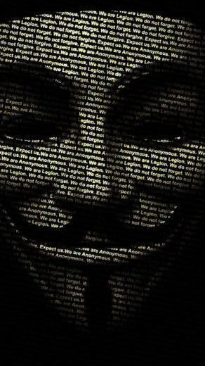 Anonymous Wallpaper Full HD For iPhone Desktop