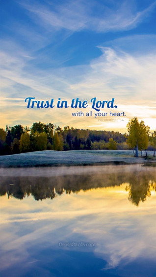 Trust In The Lord Bible Quotes Image Scripture Wallpaper