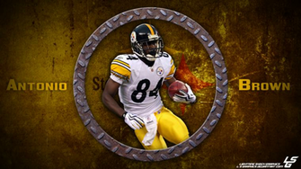 Antonio Brown Grunge Desktop Wallpaper By L S Graphics