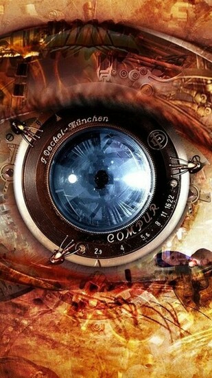 3d Eyes iPhone Wallpaper HD