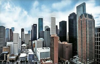 Downtown Houston Skyline Wallpaper