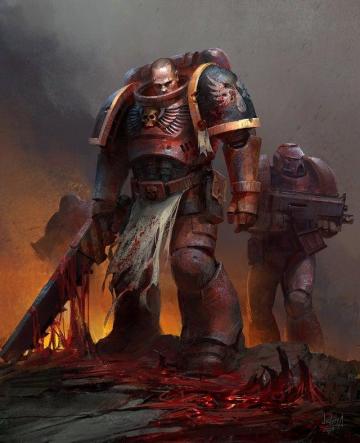 Blood Angels By Alex Ichim R Imaginarywarhammer