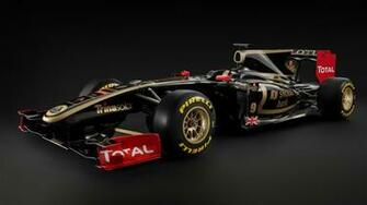 Wallpaper Black Bolide Race Car