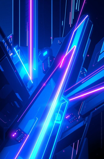 Blue Gaming Wallpaper
