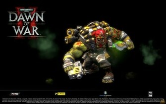 For Warhammer Dawn Of War Ii Pc Ork Commander Wallpaper