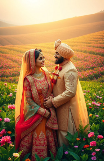 Punjabi Couples Wallpaper