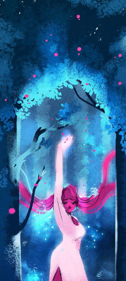 En Lore Olympus Webtoon X Wallpaper