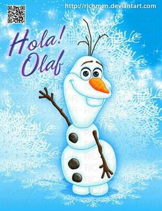 Hola Olaf Frozen Disney By Richmen
