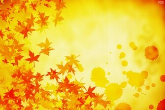 Yellow Autumn Background Psddesk