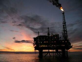 Oil Rig Wallpaper