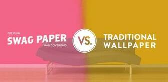 Swag Paper Premium Quality Wallcoverings Removeable Wallpaper