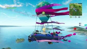 Fortnite BirtHDay Battle Bus Wallpaper