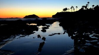 Sunset At Laguna Beach Wallpaper HD