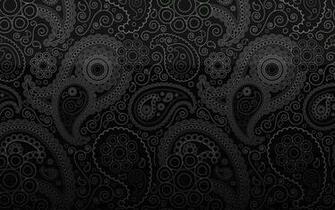 Paisley Design Background Wallpaper Blue Background