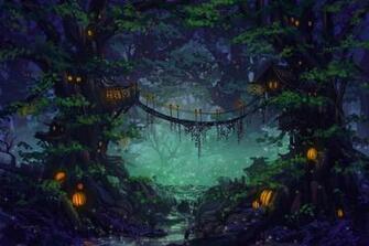 Commission Elf Forest By Cassiopeiaart