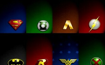 Dc Comics All Characters HD Desktop Wallpaper Cartoon