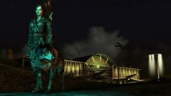 Fallout Girl And Dogs Wallpaper Res
