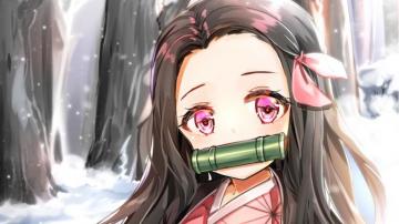 Nezuko Cute Kimetsu No Yaiba 4k Wallpaper