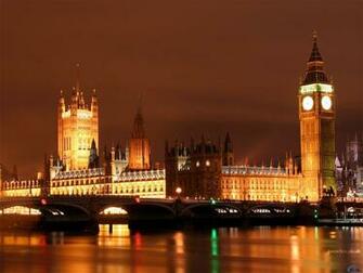 Wallpaper Night River London Big Ben Bridge United Kingdom