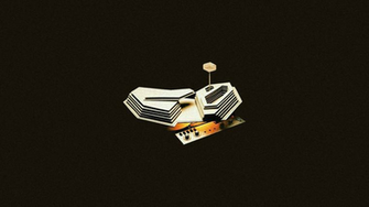 Tranquility Base Hotel Casino Minimalist Wallpaper For Pc
