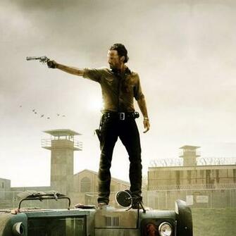 iPad Wallpaper Rick Grimes Walking Dead And The