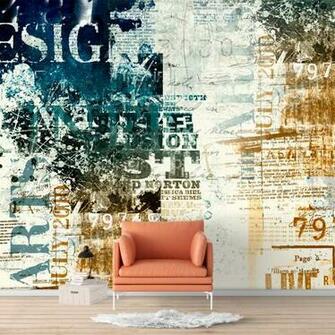 Amazon Nwt Idea4wall Wall Murals For Bedroom Abstract Banksy
